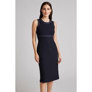 St. John - Woman Knit Dress - Blue - Size: 4